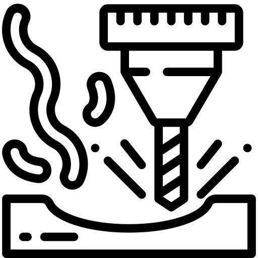 laser machine icon